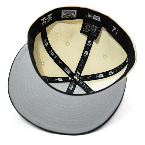 New Era 59Fifty San Francisco Giants 2007 All Star Week Patch Script Hat - Cream, Black New Era