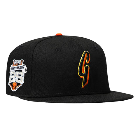 New Era 59Fifty San Francisco Giants 25th Anniversary Stadium Patch G Hat - Black New Era