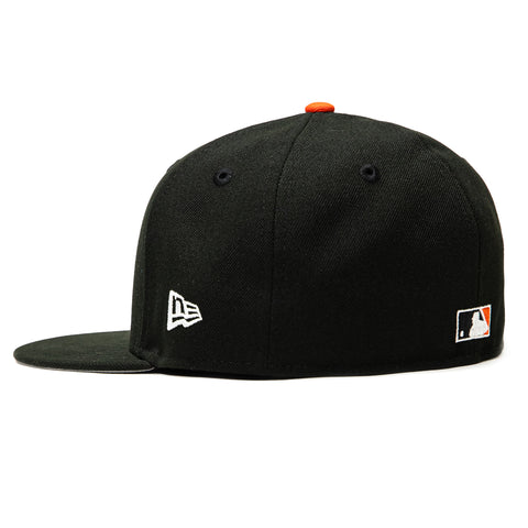 New Era 59Fifty San Francisco Giants 25th Anniversary Stadium Patch G Hat - Black New Era