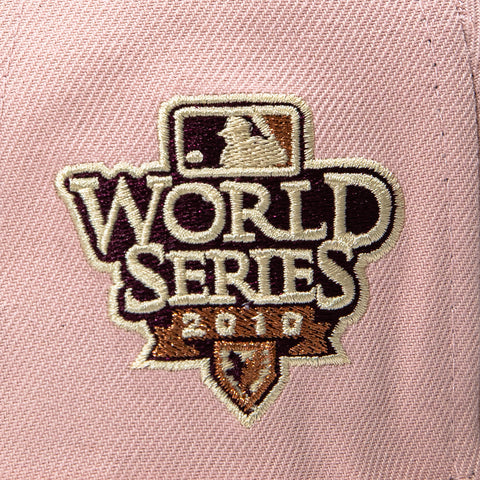 New Era 59Fifty San Francisco Giants 2010 World Series Patch G Hat - Pink, Brown, Metallic Copper New Era