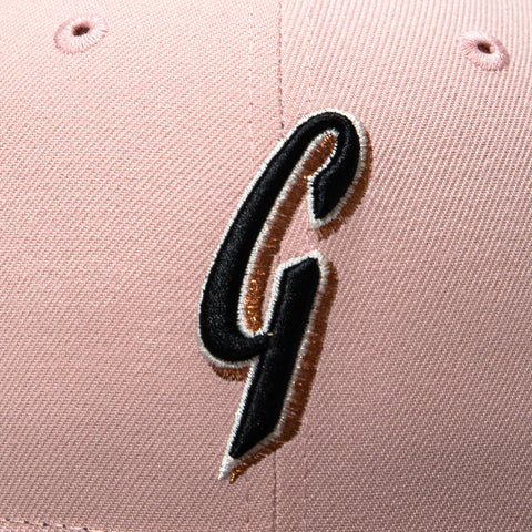 New Era 59Fifty San Francisco Giants 2010 World Series Patch G Hat - Pink, Brown, Metallic Copper New Era