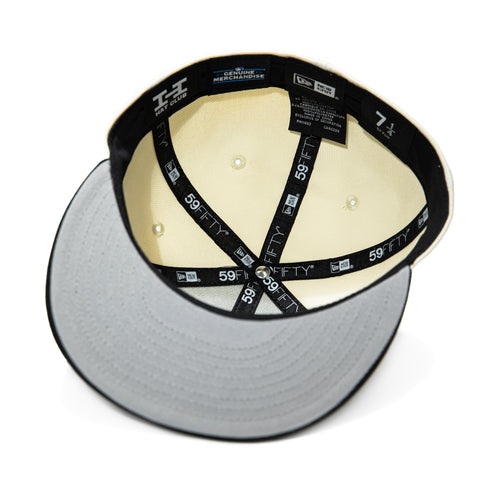 New Era 59Fifty San Jose Giants 50th Anniversary Patch Hat - Cream, Black, White New Era