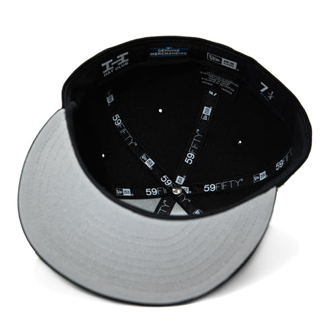 New Era 59Fifty San Jose Giants 50th Anniversary Patch Hat - Black, White New Era