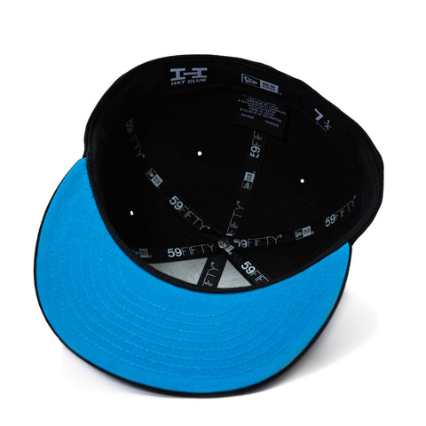 New Era 59Fifty Chamuco's Studio Marine Menace Neon Blue UV Hat - Black New Era