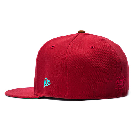 New Era 59Fifty Hillside Goods Walla Walla Hat - Cardinal New Era