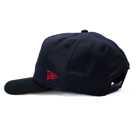 New Era 19Twenty Retro Word Baltimore Orioles Logo Patch Alternate Snapback Pre-Curved Hat - Navy, Black New Era