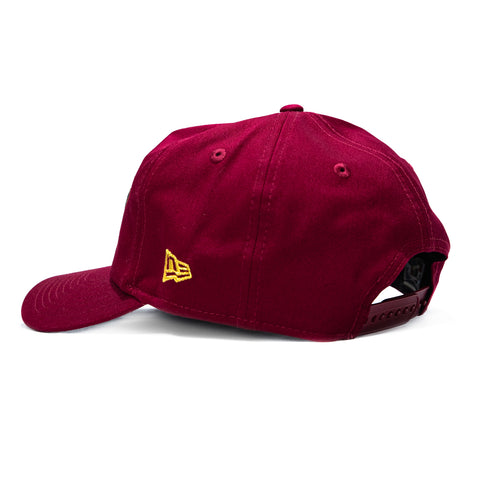 New Era 19Twenty San Francisco Giants 2007 All Star Week Patch Script Snapback Pre-Curved Hat - Brick, Black, Metallic Gold New Era