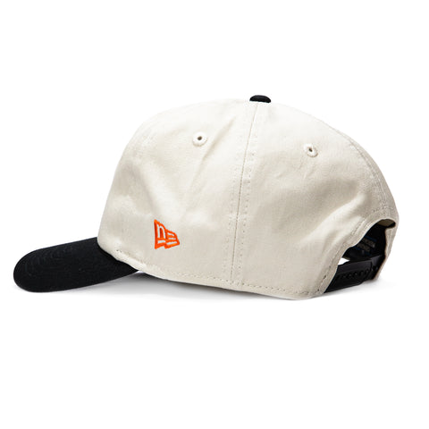 New Era 19Twenty San Jose Giants 50th Anniversary Patch Snapback Pre-Curved Hat - Cream, Black, White New Era