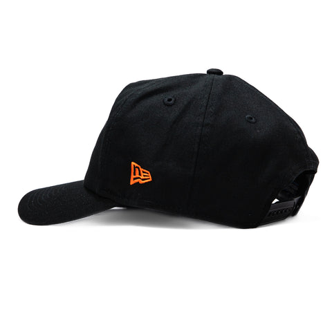 New Era 19Twenty San Jose Giants 50th Anniversary Patch Snapback Pre-Curved Hat - Black, White New Era