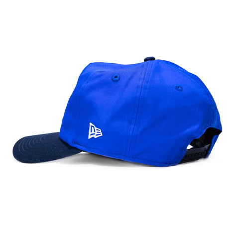 New Era 19Twenty Los Angeles Rams NFL Logo Patch Snapback Pre-Curved Hat - Royal, Navy New Era