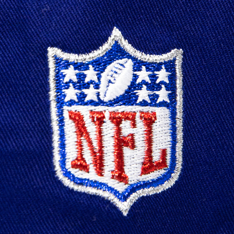 New Era 19Twenty Los Angeles Chargers NFL Logo Patch Snapback Pre-Curved Hat - Royal, Black New Era