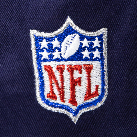 New Era 19Twenty Buffalo Bills NFL Logo Patch Snapback Pre-Curved Hat - Navy, Black New Era
