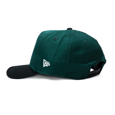New Era 19Twenty Jacksonville Jaguars NFL Logo Patch Snapback Pre-Curved Hat - Green, Black New Era