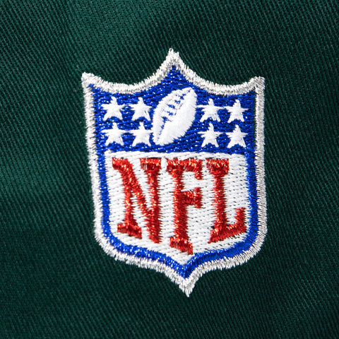 New Era 19Twenty Jacksonville Jaguars NFL Logo Patch Snapback Pre-Curved Hat - Green, Black New Era