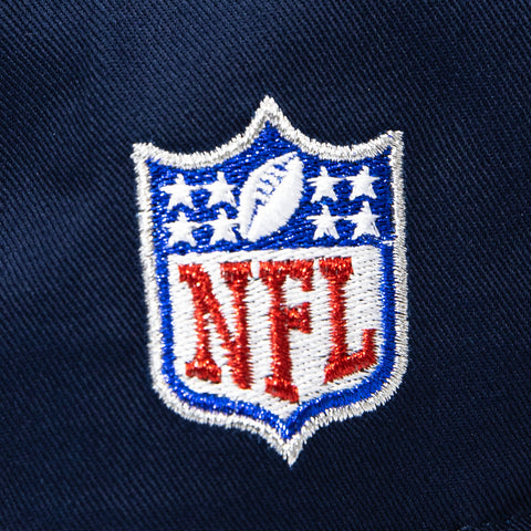 New Era 19Twenty Indianapolis Colts NFL Logo Patch Snapback Pre-Curved Hat - Navy, Black New Era