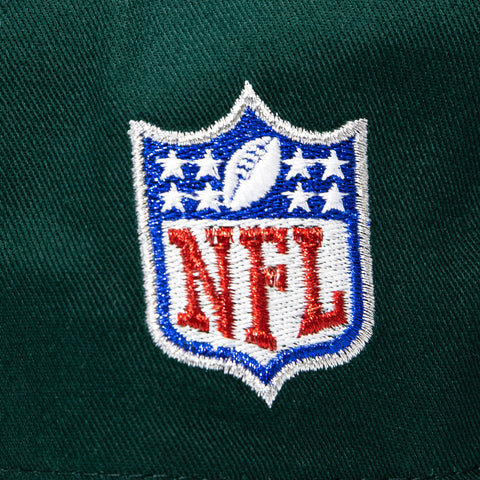New Era 19Twenty Miami Dolphins NFL Logo Patch Snapback Pre-Curved Hat - Green, Black New Era