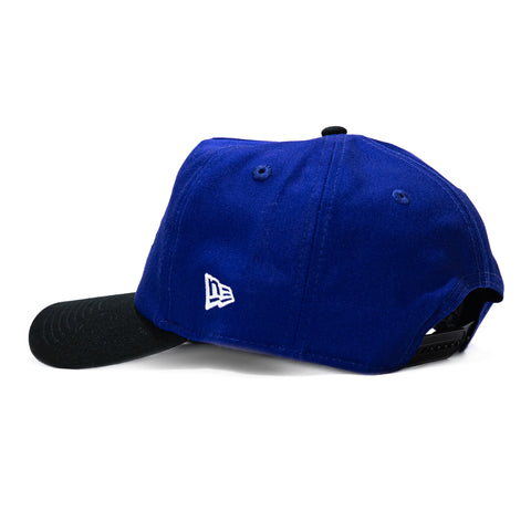 New Era 19Twenty New York Giants NFL Logo Patch Snapback Pre-Curved Hat - Royal, Black New Era