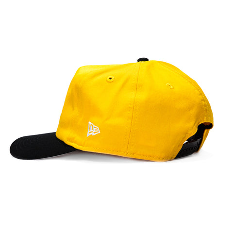 New Era 19Twenty Pittsburgh Steelers NFL Logo Patch Old English Snapback Pre-Curved Hat - Gold, Black New Era