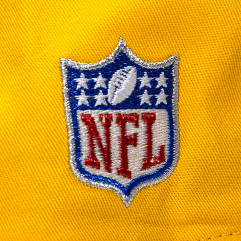 New Era 19Twenty Pittsburgh Steelers NFL Logo Patch Old English Snapback Pre-Curved Hat - Gold, Black New Era