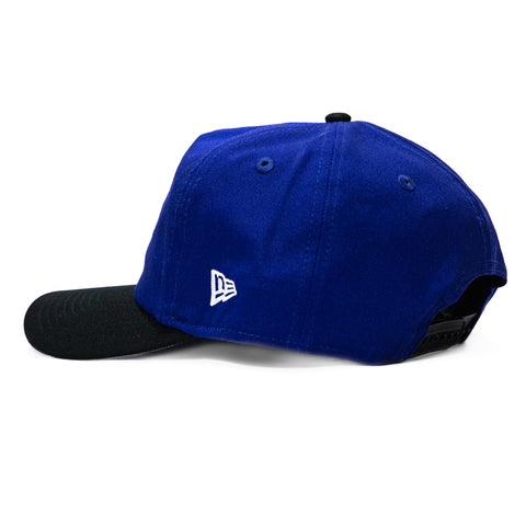 New Era 19Twenty Seattle Seahawks NFL Logo Patch Snapback Pre-Curved Hat - Royal, Black New Era