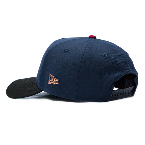 New Era 9Forty A-Frame Varsity Hues Pittsburgh Pirates 2006 All Star Game Patch Snapback Hat - Navy, Black New Era