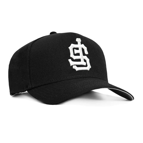 New Era 9Forty A-Frame San Francisco Giants Upside Down Snapback Hat - Black, White New Era