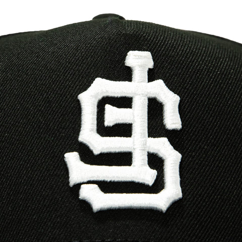 New Era 9Forty A-Frame San Francisco Giants Upside Down Snapback Hat - Black, White New Era