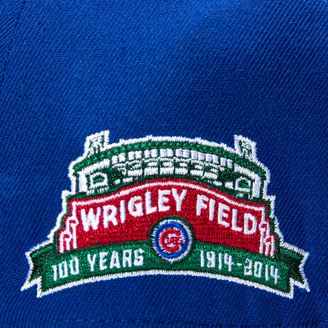 47 Brand Hitch Tailsweep Chicago Cubs Wrigley Field Patch Script Snapback Hat - Royal 47 Brand