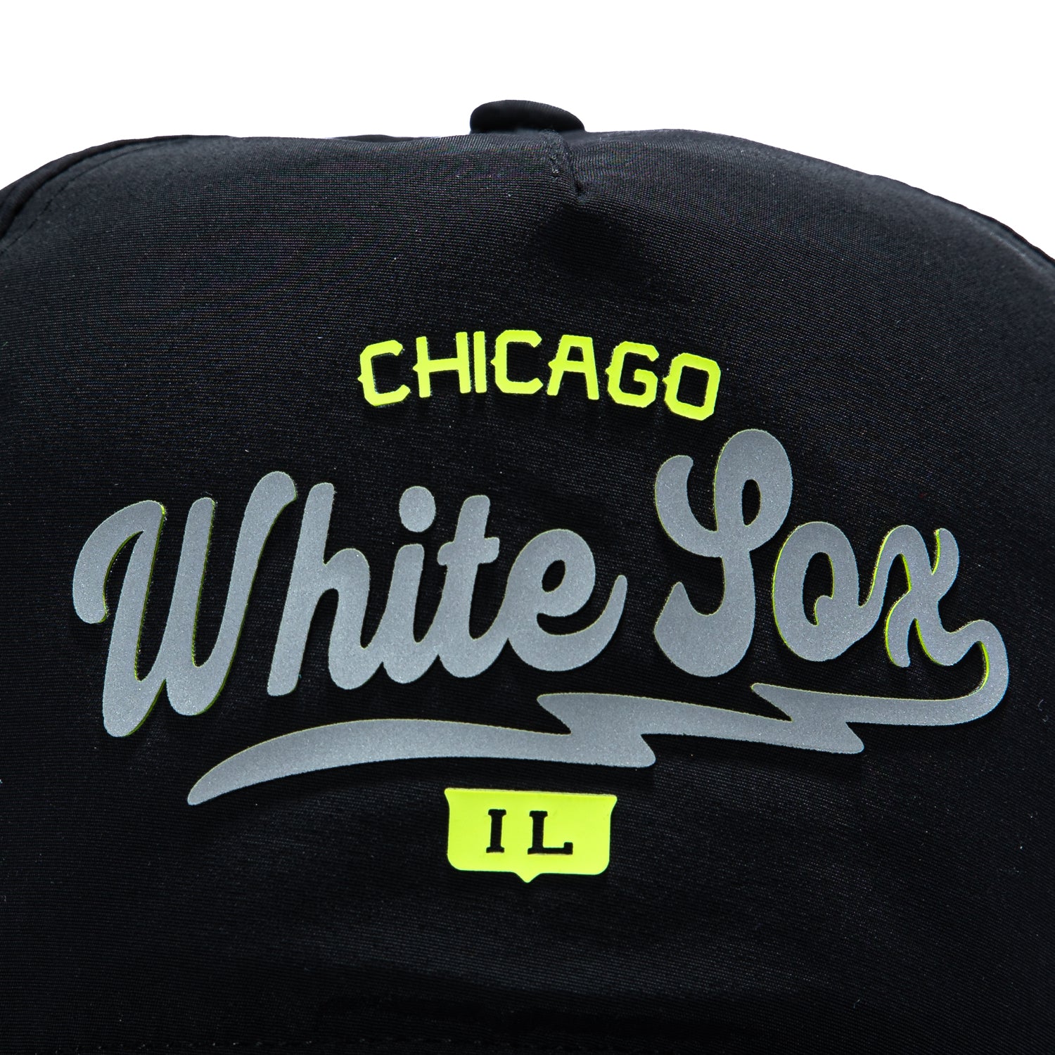 47 Brand Hitch Hi-Vis Chicago White Sox Snapback Hat - Black – Hat