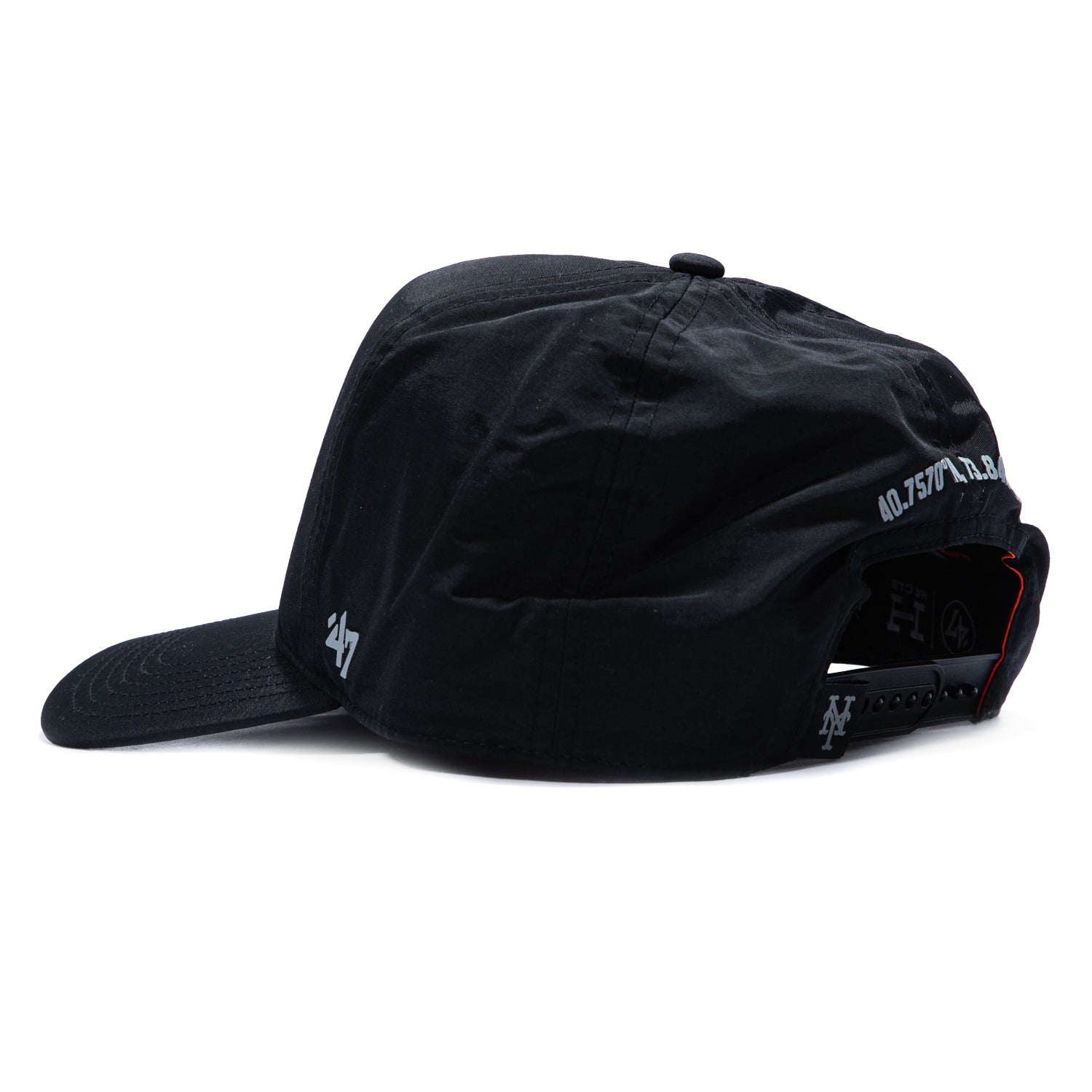 47 Brand Hitch Hi-Vis New York Mets Snapback Hat - Black – Hat Club