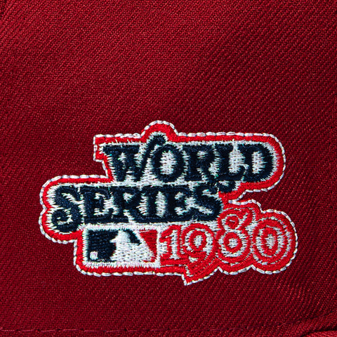 5950 PHILLIES WS89 RED/BLK New Era