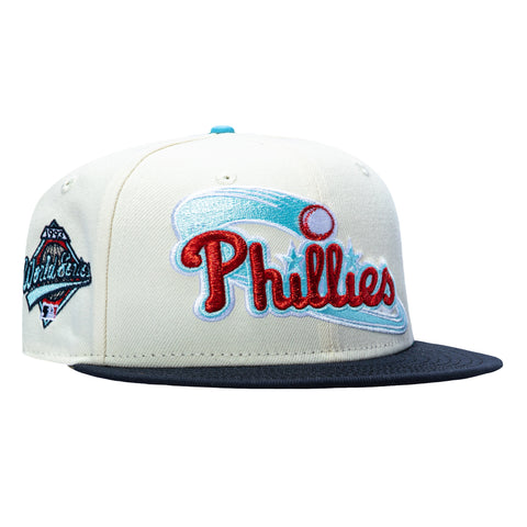 2TONE PHILLIES WS93 WHT/NVY New Era