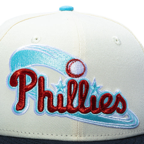 2TONE PHILLIES WS93 WHT/NVY New Era