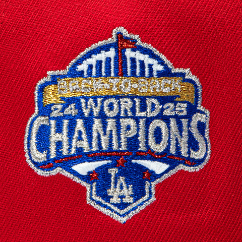 ROSECRANS VIC 5950 DODGERS WS25 RED New Era