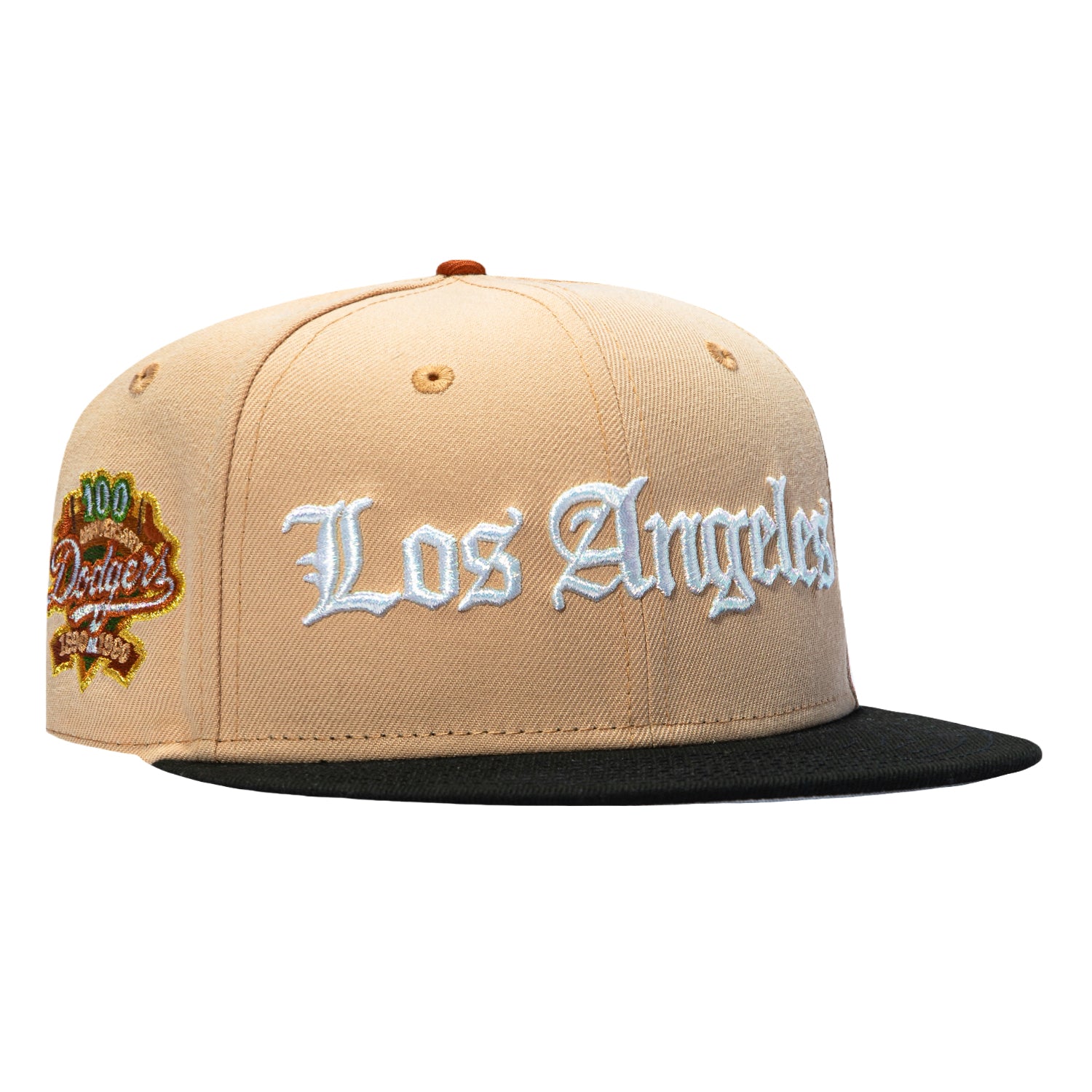 New Era 59Fifty Los Angeles Dodgers 100th Anniversary Patch Old