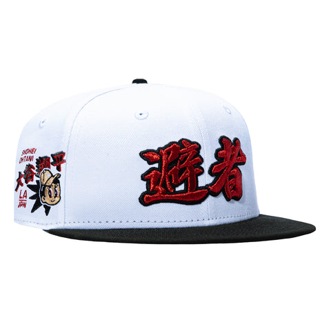 ARROW BOWEN 2TONE DODGERS ANIME OHTANI KANJI WHT/BLK New Era