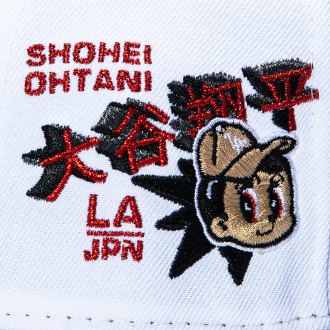 ARROW BOWEN 2TONE DODGERS ANIME OHTANI KANJI WHT/BLK New Era