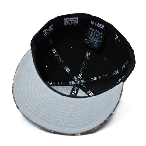 New Era 59Fifty APX Realtree San Francisco Giants 2007 All Star Game Patch Hat - Black, Realtree New Era