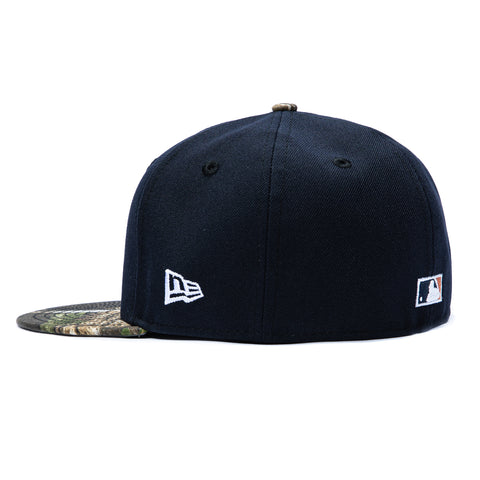 New Era 59Fifty APX Realtree New York Yankees 1999 World Series Patch Hat - Navy, Realtree New Era