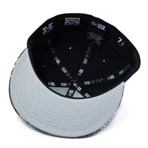 New Era 59Fifty APX Realtree New York Yankees 1999 World Series Patch Hat - Navy, Realtree New Era