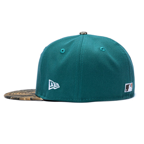 New Era 59Fifty APX Realtree Miami Marlins 1997 World Series Patch Hat - Green, Realtree New Era