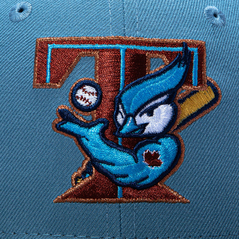 New Era 59Fifty APX Realtree Toronto Blue Jays 50th Anniversary Patch 2003 Hat - Indigo, Realtree New Era