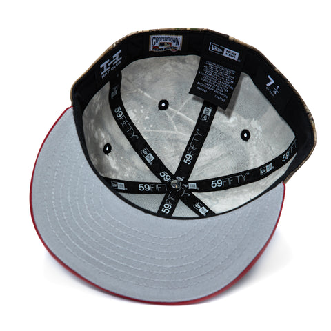 New Era 59Fifty APX Realtree Houston Astros 40th Anniversary Patch Hat - Realtree, Brick New Era