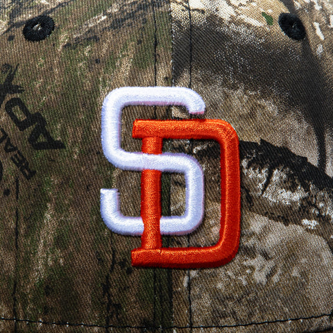 New Era 59Fifty APX Realtree San Diego Padres 40th Anniversary Patch Hat - Realtree, Brown New Era