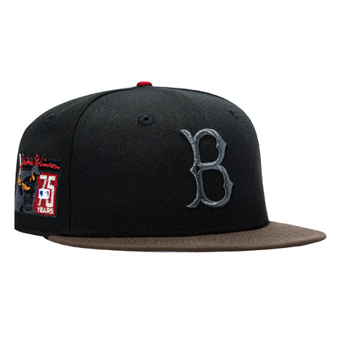 2TONE BK DODGERS JR75TH BLK/BRN New Era