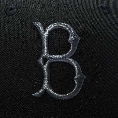2TONE BK DODGERS JR75TH BLK/BRN New Era