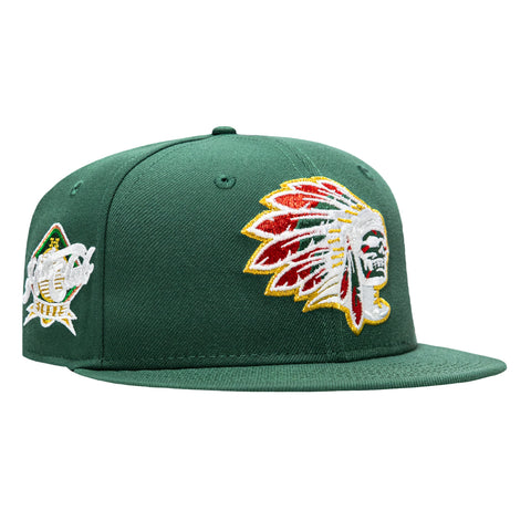New Era 59Fifty Hoy Se Bebe Pack Skull Chief 1992 Hat Club Patch Hat - Green New Era