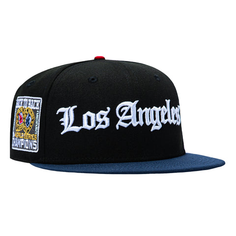 SKEE 2TONE DODGERS BACK2BACK BLK/NVY New Era