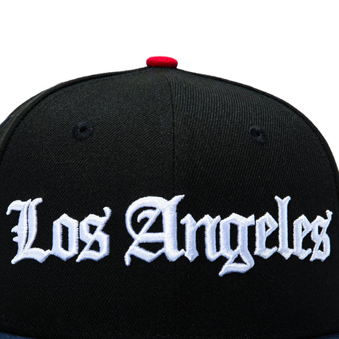 SKEE 2TONE DODGERS BACK2BACK BLK/NVY New Era