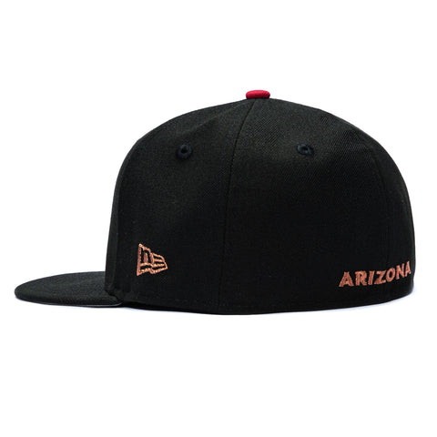 New Era 59Fifty Arizona Cardinals State Patch Rivalry Hat - Black New Era